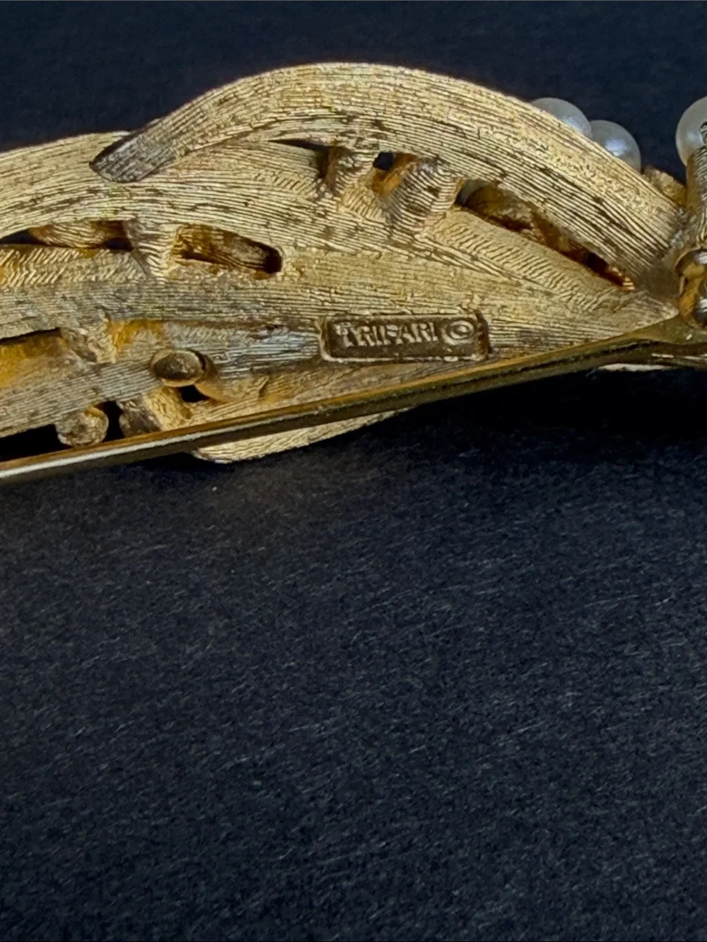 Trifari elegant brooch